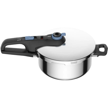 Tefal Скороварка Secure Trendy, 4л, с паровой корзиной, нержавеющая сталь, пластик