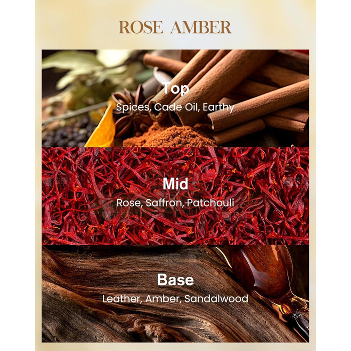 Ароматична свічка M&SENSE надзвичайно велика, час горіння 150 годин, натуральна ароматерапевтична свічка з 3 гнітами, сильний аромат, тривале горіння, подарункова свічка та прикраса для дому, подарунки для жінок (990 г, рожево-бурштиновий)