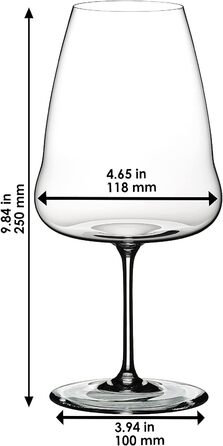 Келих для вина Riedel Winewings/Shiraz, прозорий, (Рислінг)
