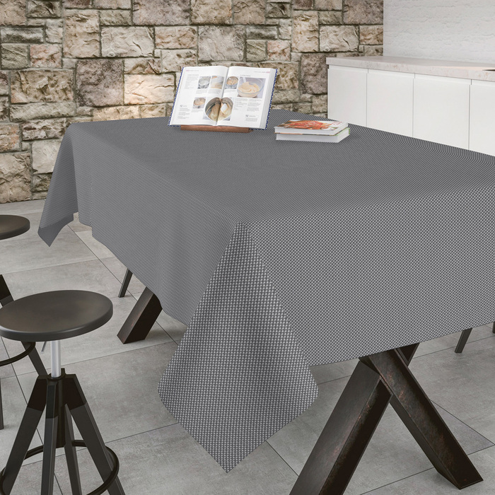 Скатертина полікотон, 140 х 200 cм Brocos Stone Aitana textil