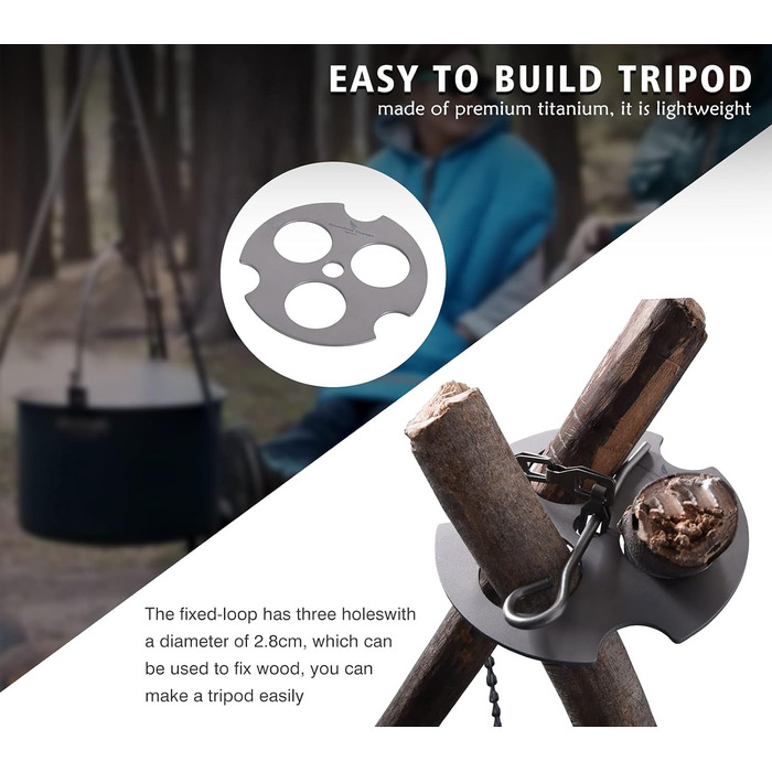 Підвісний ланцюг з гачком Boundless Voyage