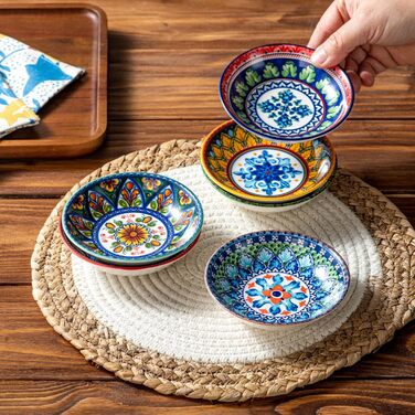 Набір з 6 керамічних мисок для соусу Besmeety