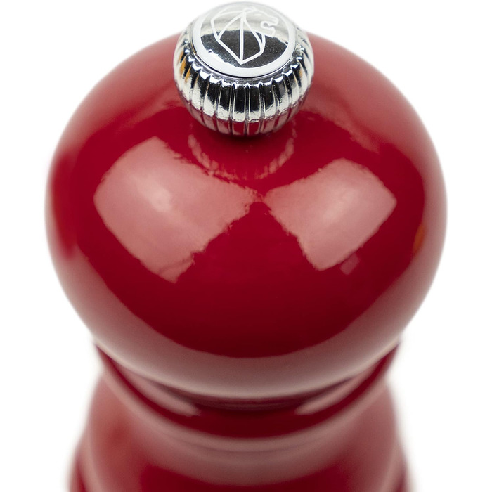 Ручне регулювання помелу u'Select, висота 12 см, дерево, коричневий, 23447 (соляний млин, пасіонарний червоний лакований)