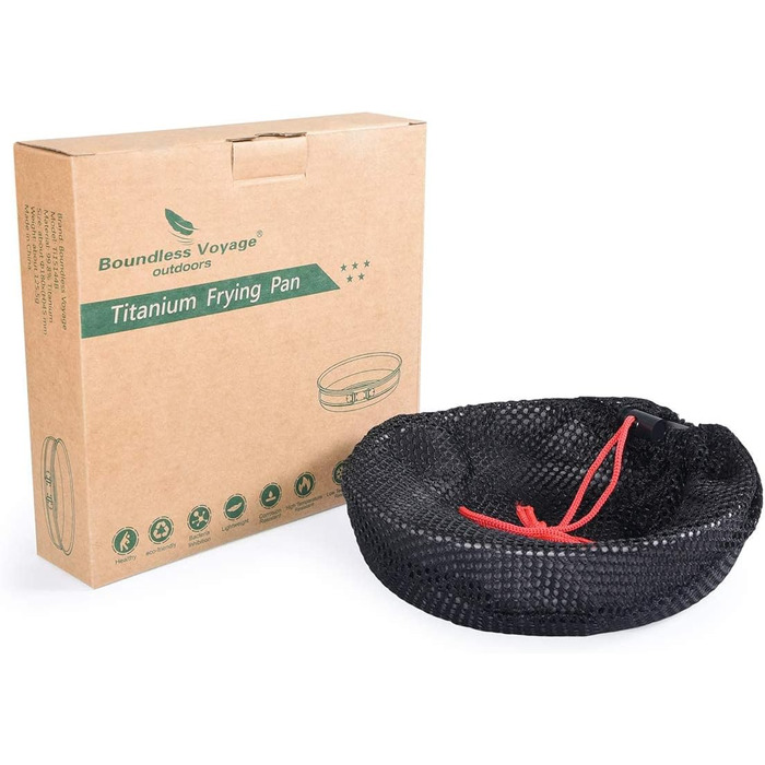 Титанова сковорода зі складною ручкою Ti15144B Boundless Voyage