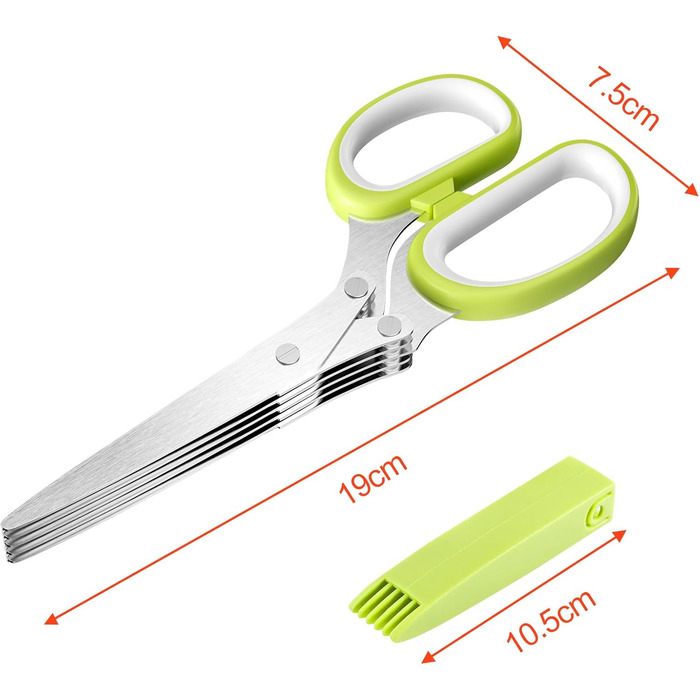 Кухонні ножиці з 5 лезами Relota