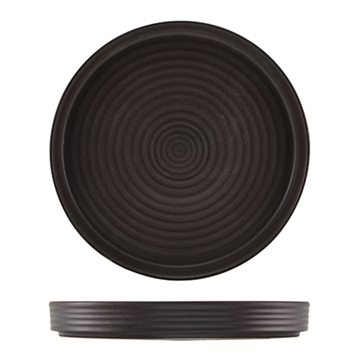 Тарілка з бортом, 21*2.9 см, презентаційна, Terra Stoneware Antigo, GenWare