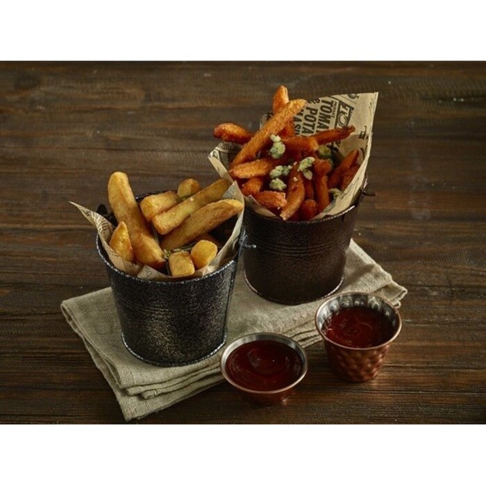 Соусник металевий рельєфний 43 мл, мідне покриття GenWare