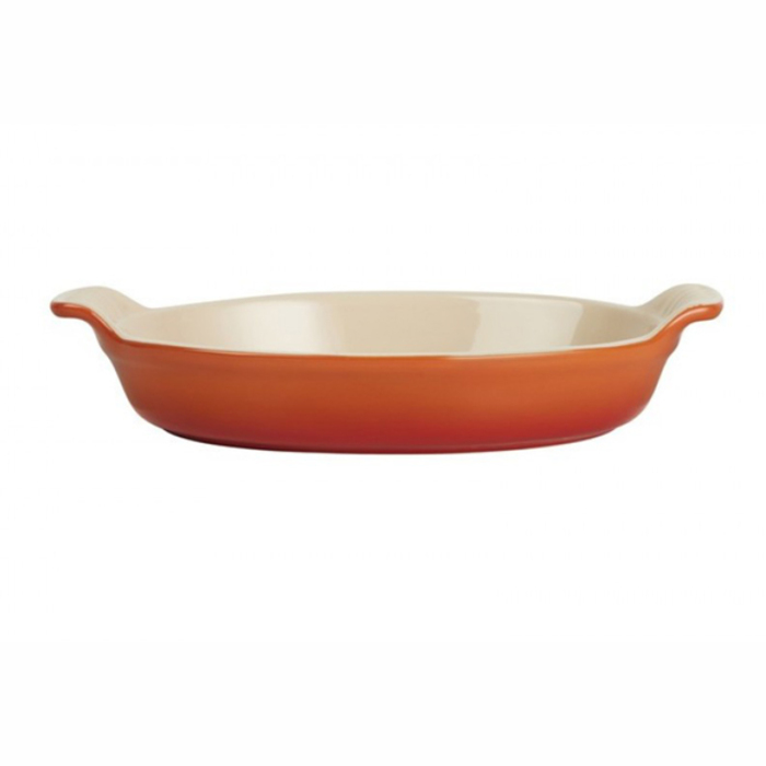 Блюдо овальне 35 см, помаранчеве Le Creuset