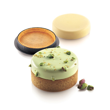 KIT TARTE RING KLASSIK D70 MM Форма силіконова Ø67 h20 mm + 6 кілець (d 70 mm, h 20 mm) - 1*6 форма