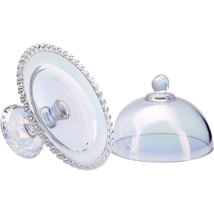 Елегантна скляна підставка для торта 19 см KARACA