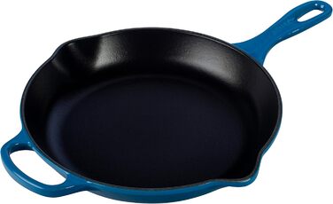 Чавунна сковорода LE CREUSET Signature, кругла, Ø Для всіх типів плит, вкл. Підходить для індукції, 1,93 кг, Гранат, 20182239490422 (Марсель, 30 см)