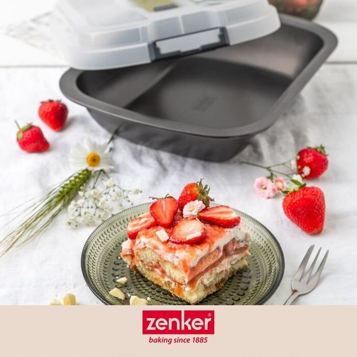 Форма для випікання з відповідною кришкою для прямого транспортування форма для випічки та транспортування (десерт і запіканка з капюшоном), 24 шт., 8