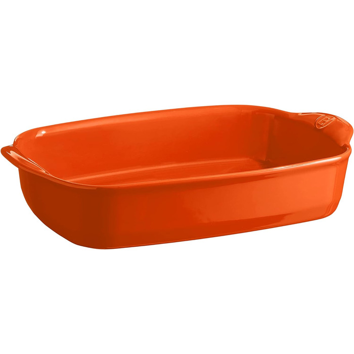 Форма для запікання прямокутна 36,5 x 23,5 x 7 см, помаранчева Emile Henry