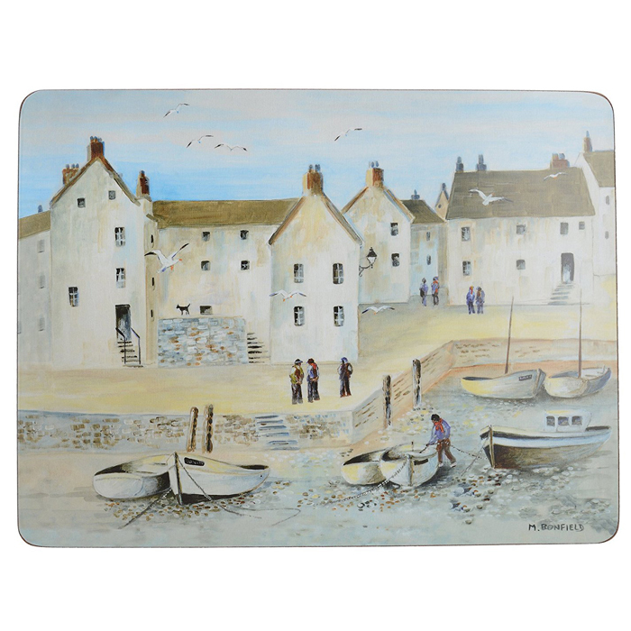 Набір коркових підставок під тарілки CreativeTops Cornish, 6 шт.