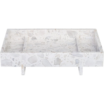 Піднос мармуровий, 30 x 18 x 7,5 см білий Abento Blomus
