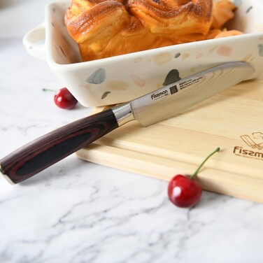 Ніж Fissman сантоку RAGNITZ 13 см X50CrMoV15 сталь (2828)