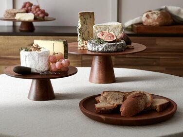 Підставка для торта дерев'яна 29 см Wood ASA