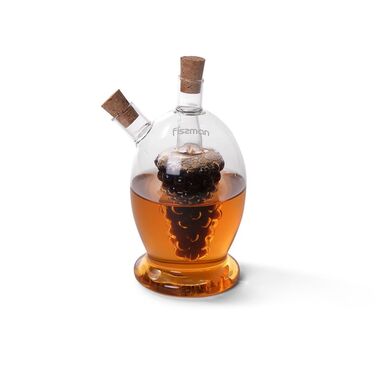 Пляшка для олії і для оцту Fissman 5/420 мл 2 в 1 (9440)