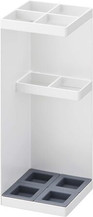 Підставка для парасольок Yamazaki 6719 SMART, сталь/поліпропілен, мінімалістичний дизайн (білий)