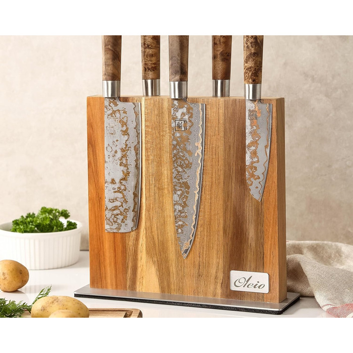 Тримач для ножів магнітний 28 x 26 x 9 см Oleio