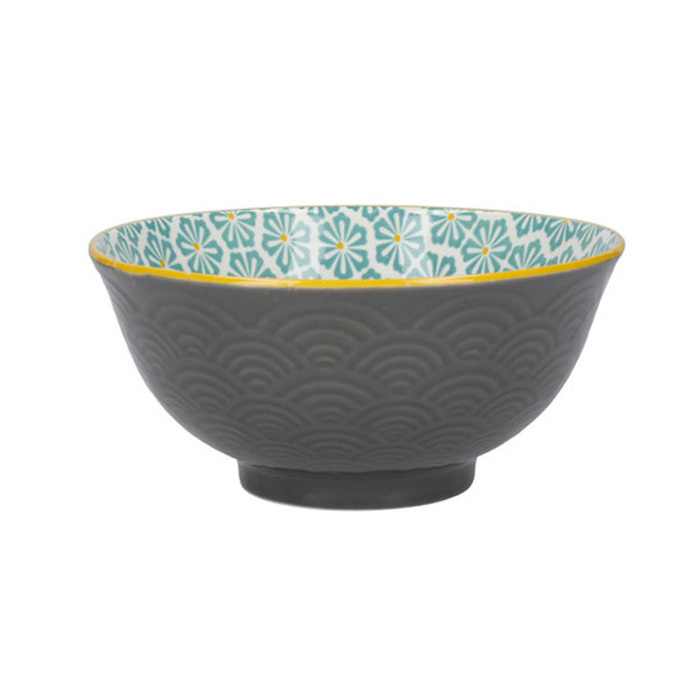 Набор мисок Kitchen Craft Monochrome, керамика, диам. 15,5 см, 4 шт.