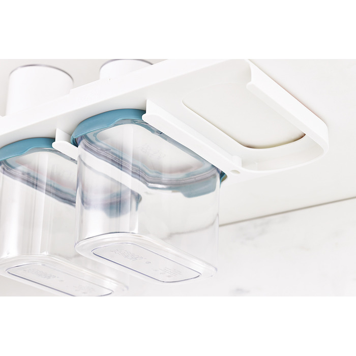 Набір підвісних контейнерів для зберігання, 3 предмета, 1,3 л, темний опал CupboardStore Joseph Joseph