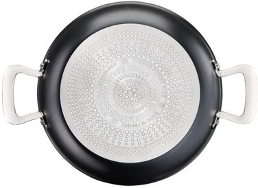 Tefal Кастрюля с крышкой Unlimited, 26см, 2.5л, алюминий, стекло, черный