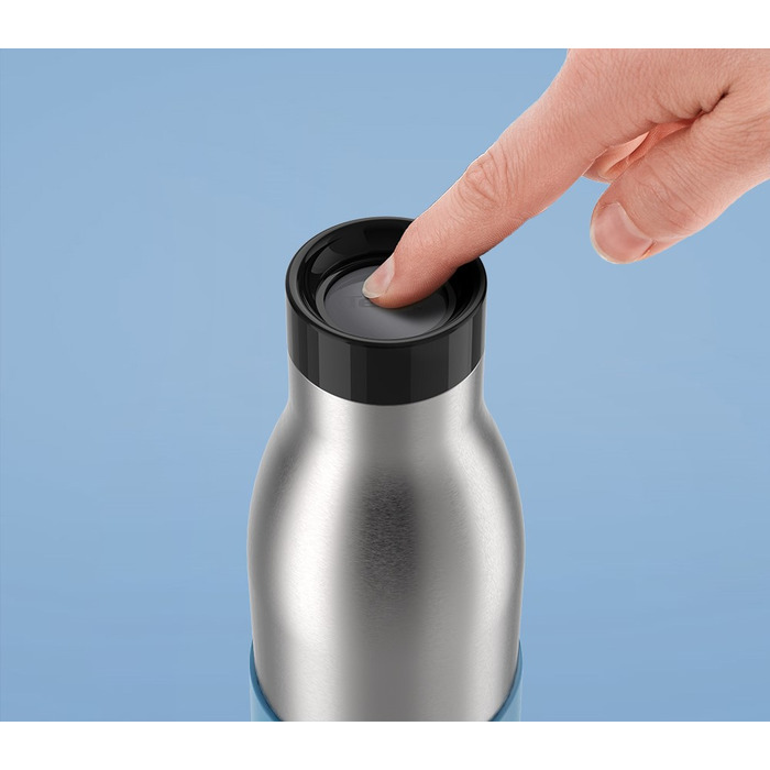 Tefal Термобутылка Bludrop soft touch, 500 мл, нержавеющая сталь, синий