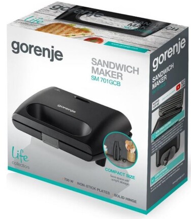Бутербродниця Gorenje SM 703 GCB (SW-008)  (6903311)