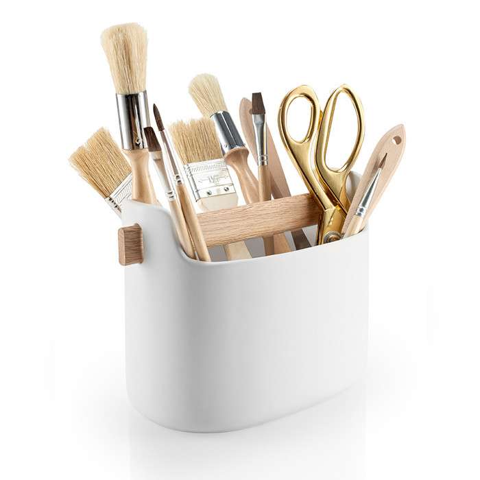 Підставка для столових приборів 16,7x19,2x12 см біла Toolbox Eva Solo