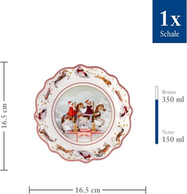 Різдвяне сервірувальне блюдо 16,5 см Annual Christmas Edition Villeroy & Boch