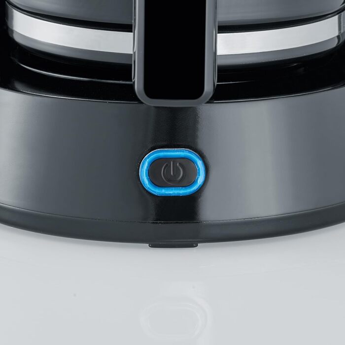 Кофемашина 'Type со стеклянным кувшином, ароматный, быстрый и бесшумный кофе с кофеваркой до 10 чашек, фильтр-кофемашина, черная, KA 4815, 33.8