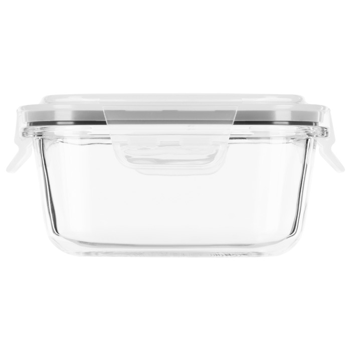 ARDESTO Контейнер для зберігання Gemini 500 мл, квадратний, боросилікатне скло