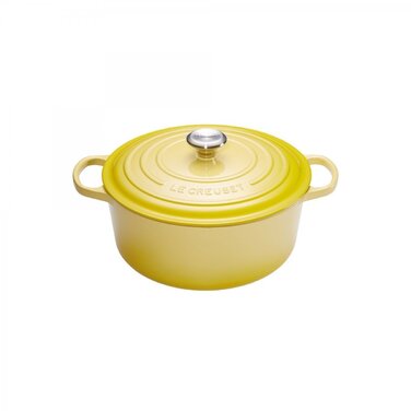 Каструля / жаровня 22 см, жовтий Le Creuset