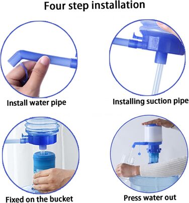 Помпа для води синій-білий Blogiiup