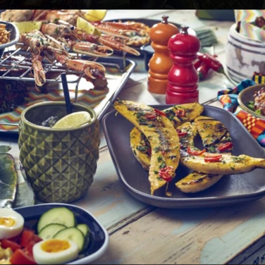 Кружка - ананас Тікі 400 мл, зелена GenWare