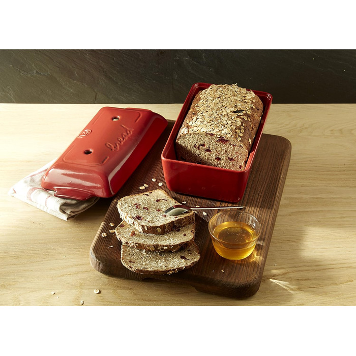 Форма для выпечки хлеба 28x13x12 см бордовая Emile Henry