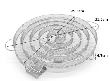 Спіраль (равлик) для копчення 29,5см GRILLI