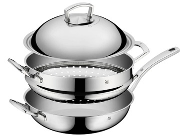 Сковорода Вок з паровою вставкою Ø 32 см Wok Multiply WMF