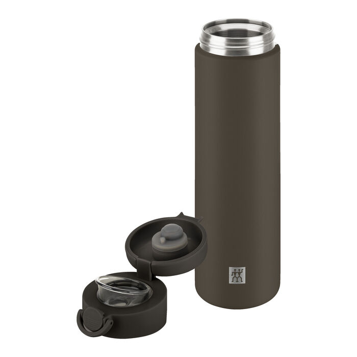 Термокружка 500 мл, нержавіюча сталь, шоколадний колір Thermo Plus Zwilling