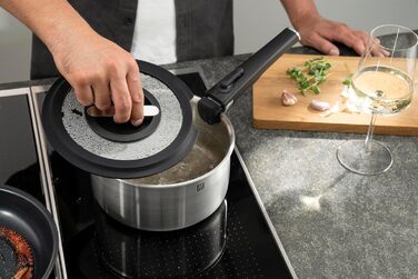 Набір з 2 кастрюль зі скляними кришками та знімною ручкою, 5 предметів Unlock Zwilling