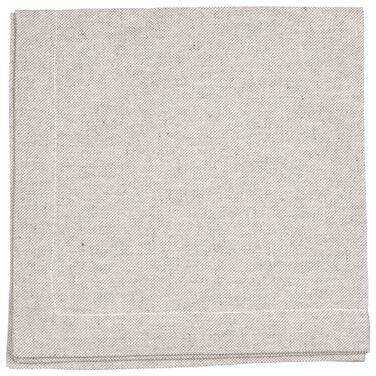 Серветка Ardesto Oliver, 40х40см, 100% бавовна, сірий світлий