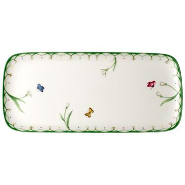 Прямокутне блюдо для торта 35х16 см Colourful Spring Villeroy & Boch