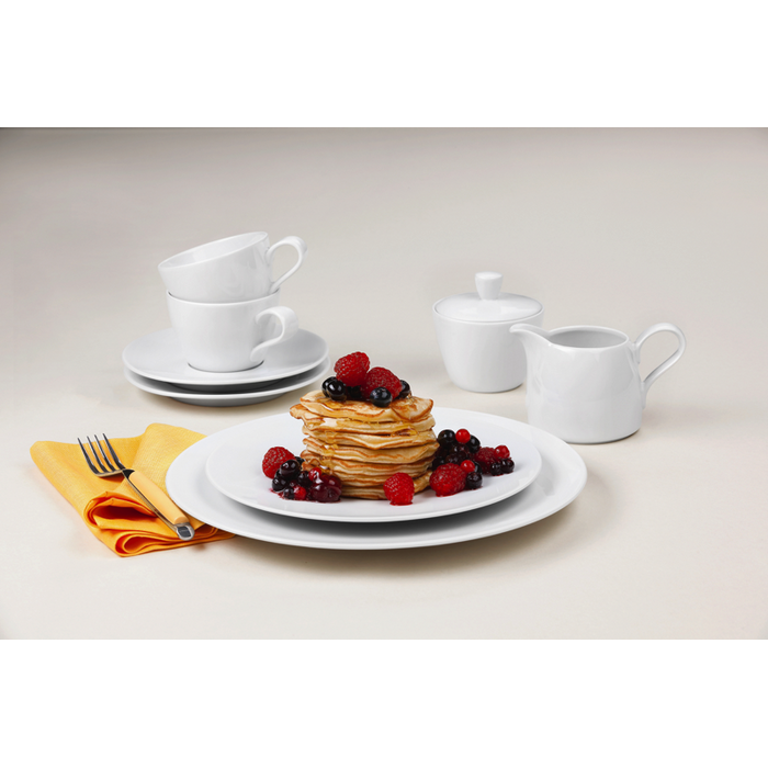 Тарілка для сніданку 22.5 см біла Fashion Seltmann
