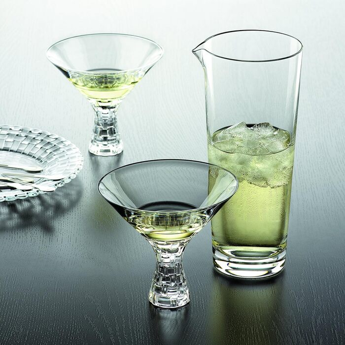 Набір мисок з 5 предметів, 1 миска 30 см 4 миски 21 см, bossa nova, 0098369-0 (набір келихів для мартіні, 2 шт.)