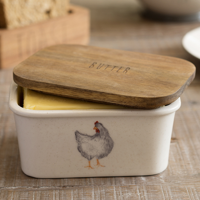 Масленка CreativeTops FEATHER LANE, 15 х 7,5 х 11 см