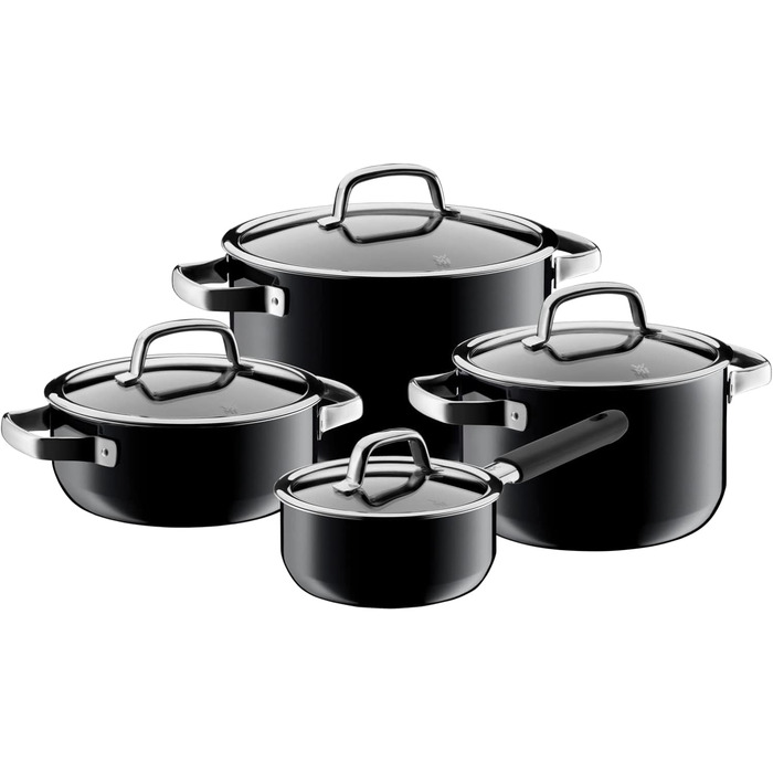 Набор кастрюль 4 предмета Mineral Black Fusiontec WMF