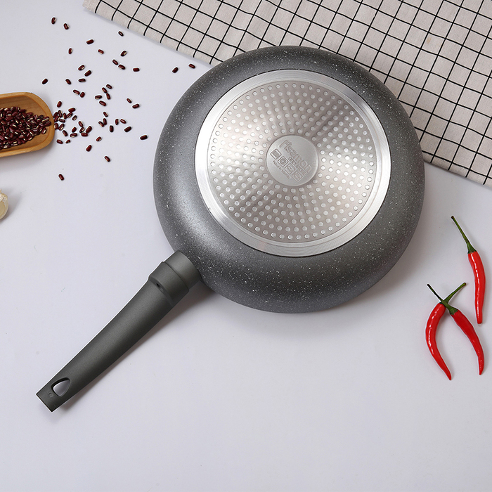 Глибока сковорідка Fissman GREY 26x4,8 см (4974)