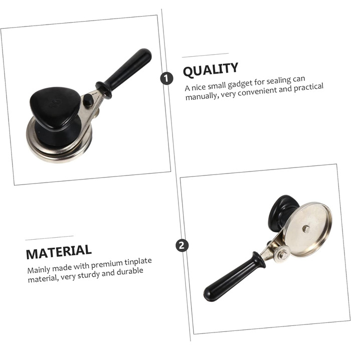 Ручний закаточний апарат для консервації 22 см Garneck