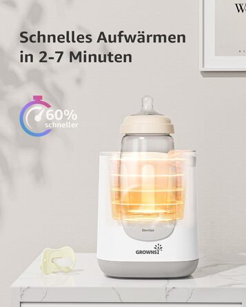 Підігрівач дитячих пляшечок 10 в 1 GROWNSY